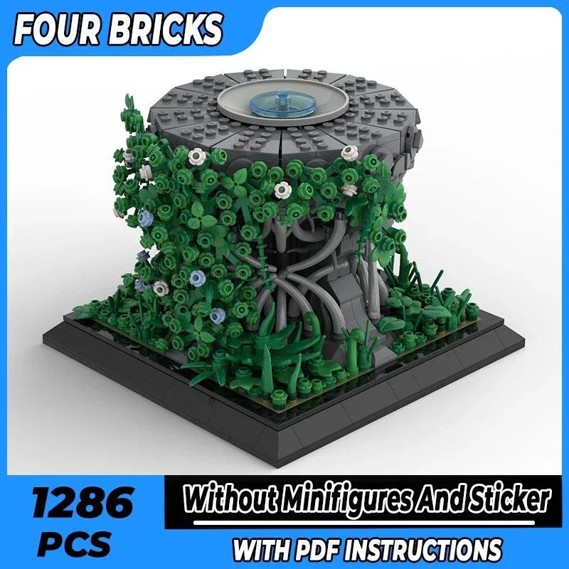 Rings Movie Model Moc Building Bricks Mirror Of Galadrieler Technology Modular Blocks Gifts Christmas Toys DIY Sets Assembly