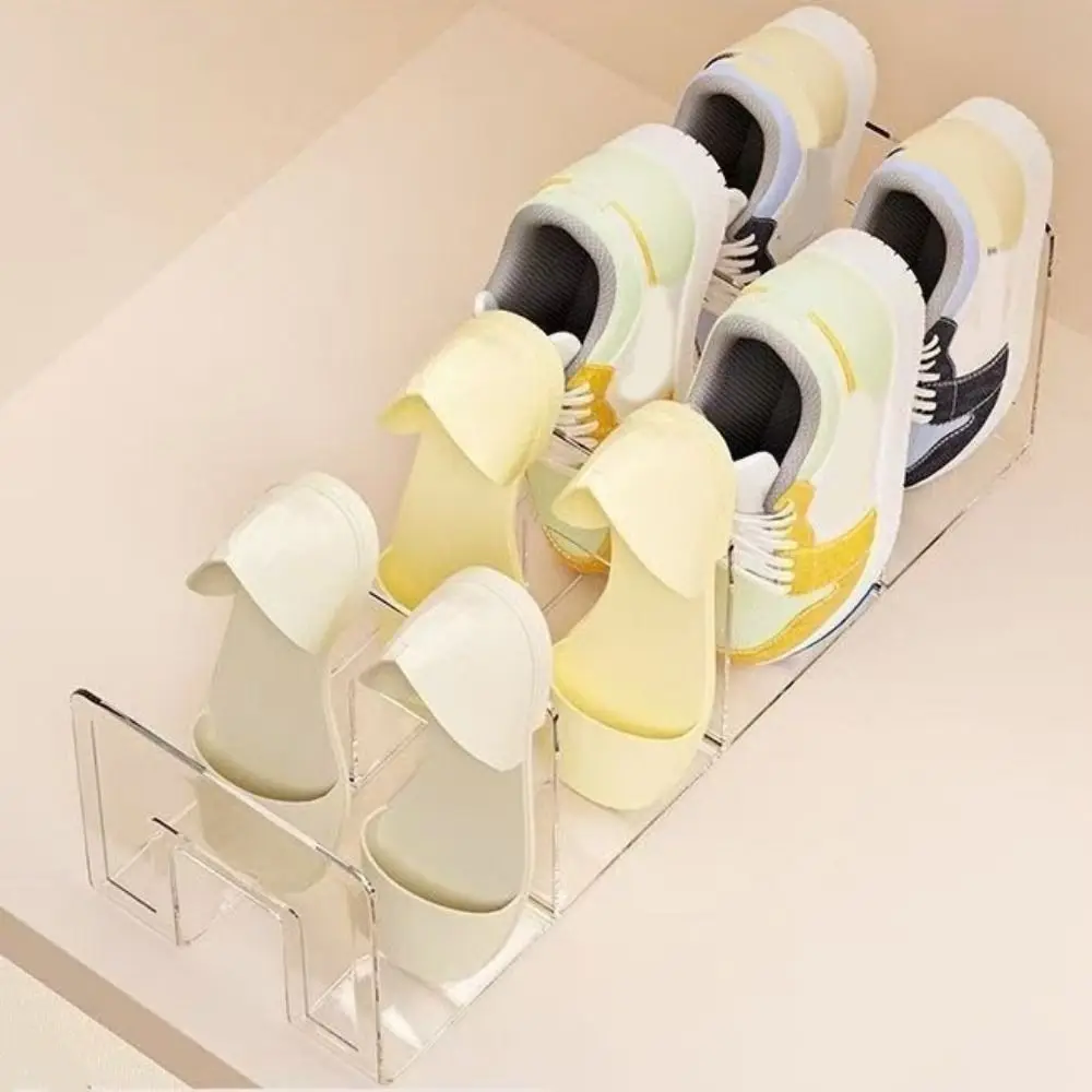 

Вместительная вертикальная полка для обуви с 4 секциями, экономящая место, пластиковая, отдельно стоящая, для детской обуви, для общежития