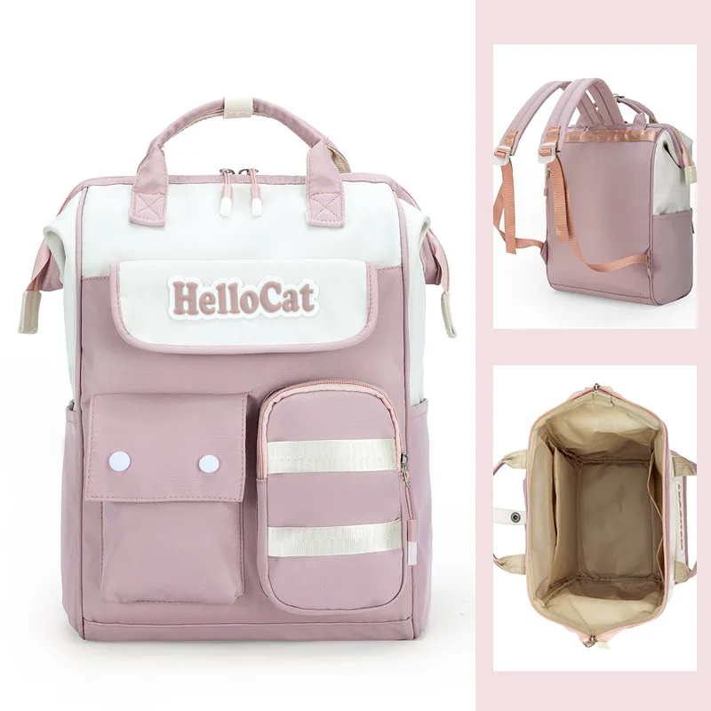 Schoolbags for women Korean style high school junior high school students middle school students 2024 new japanese style preppy style backpack