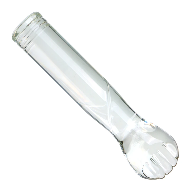 VaHppy Glass Dildo Artificial Penis Large 3.5--5.5cm 1004g Masturbators for Women Large 3.5--5.5cm Sex Toys Fist shape Anal Plug