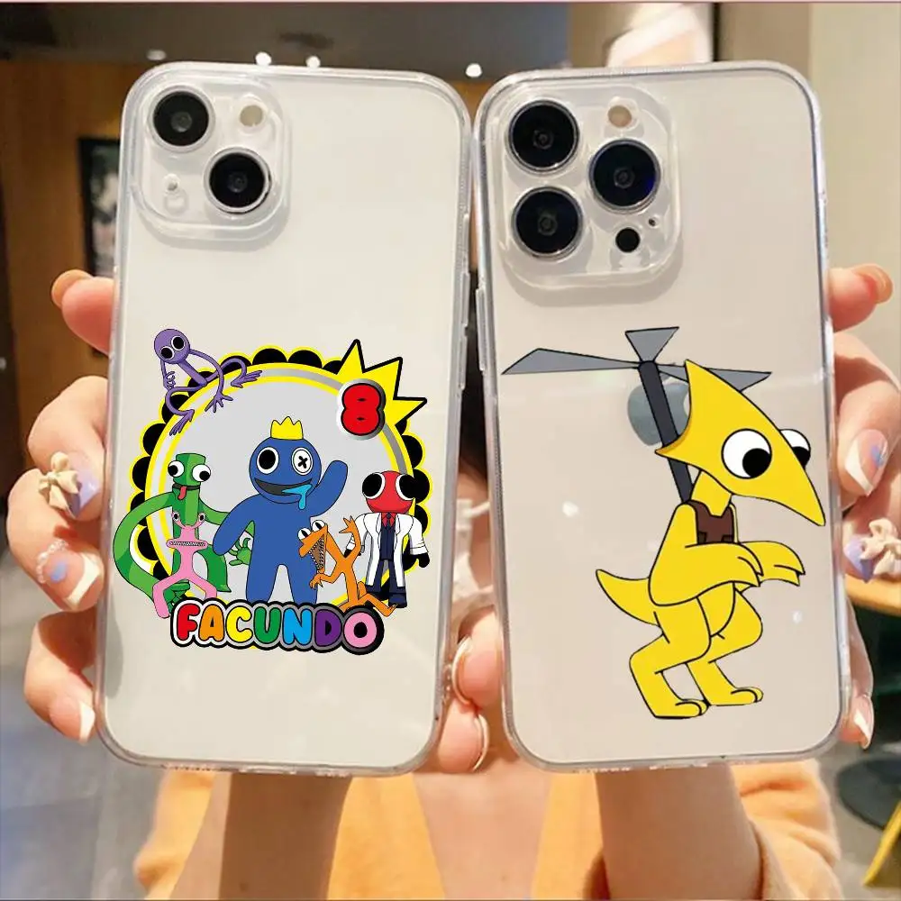 

Rainbows G-Game F-Friends Dave Phone Case For iPhone17,16,15,14,13,12,11 Plus,Pro Max Soft Transparent Cover