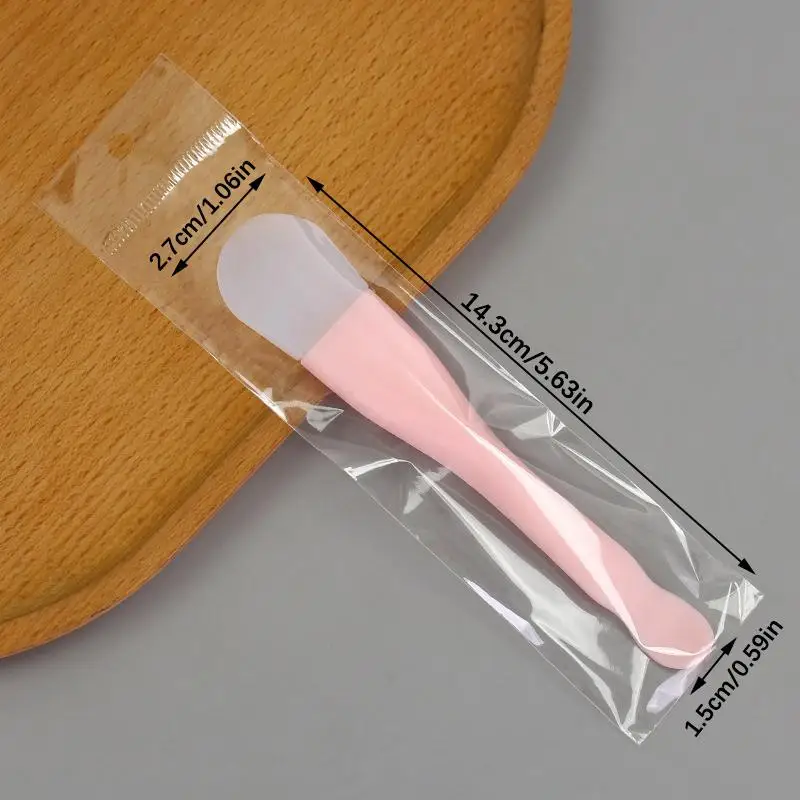 【M】1/2/3Pcs Dual Ended Silicone Mask Brush - Face Cleaning Scraper Reusable Mud Applicator Beauty Tools for Women Daily Use view 6