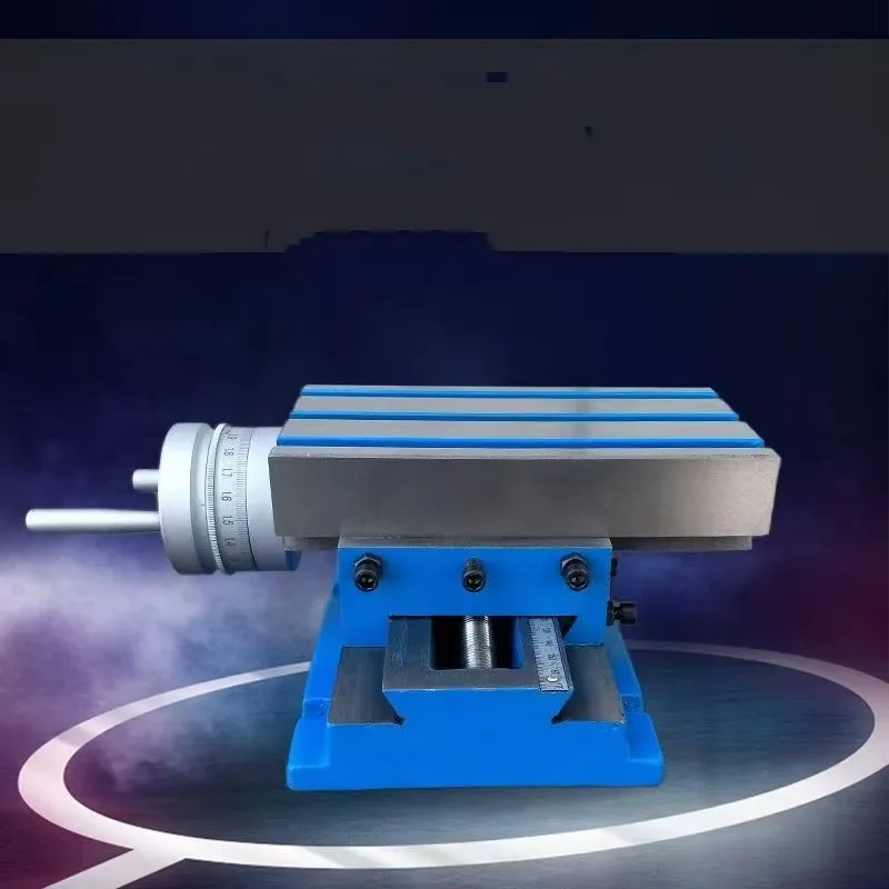 X Y Axis Work Holding Precision 225x175mm Milling Machine Cross Slide Work Table QM-202-Precision Workbench Plate Slide Plate