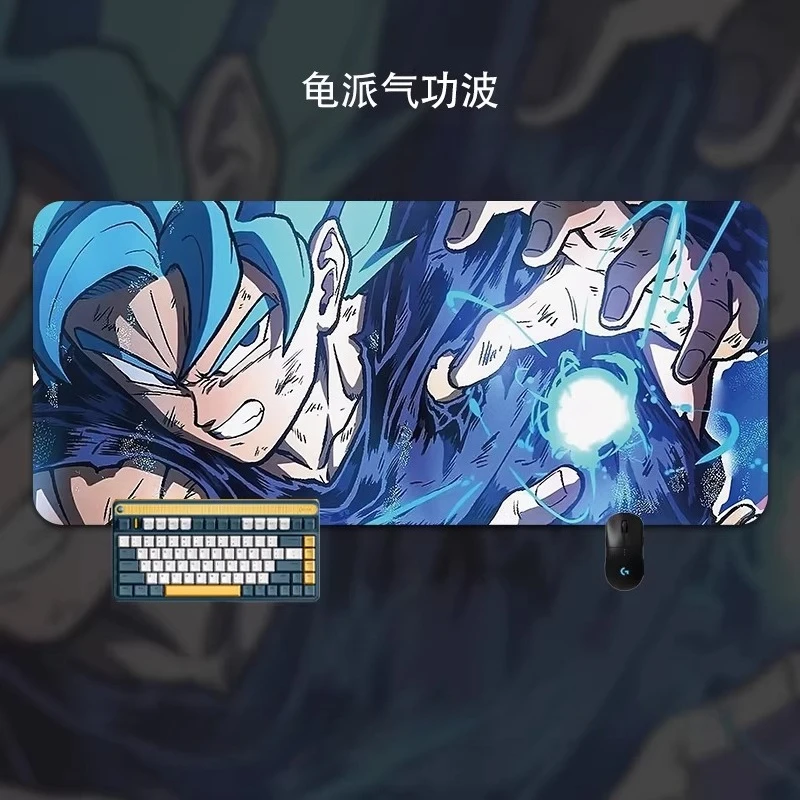 Leather Mouse Pad Office Son Goku Game Keyboard Pad Mouse Pad Oversized Seven Dragon Ball Mouse Pad Table Mat Mousepad
