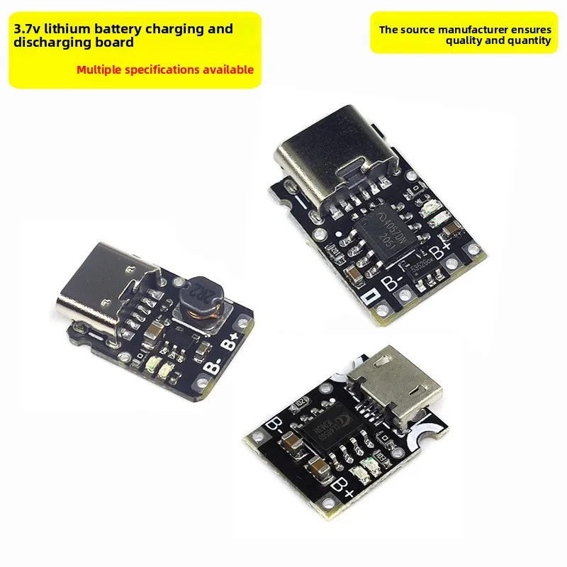 

TP4057 1ALithium battery charging board module polymer battery Type-CInterface with protection4056Style