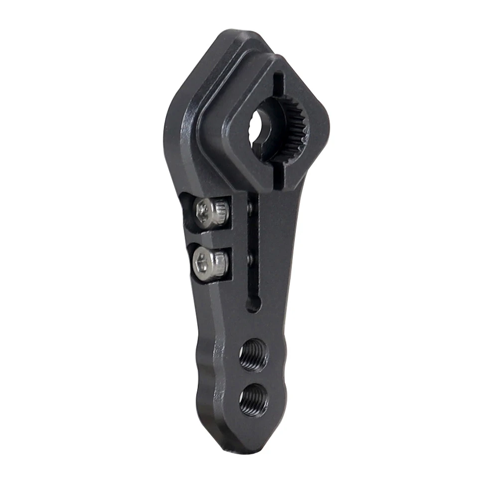 

1pcs 37mm Metal Rc 25t Tooth Steering Servo Arm For 1/10 Rc Crawler Car Traxxas Trx4 Trx6 Scx10 Axial D90 Rgt Rc Car Parts