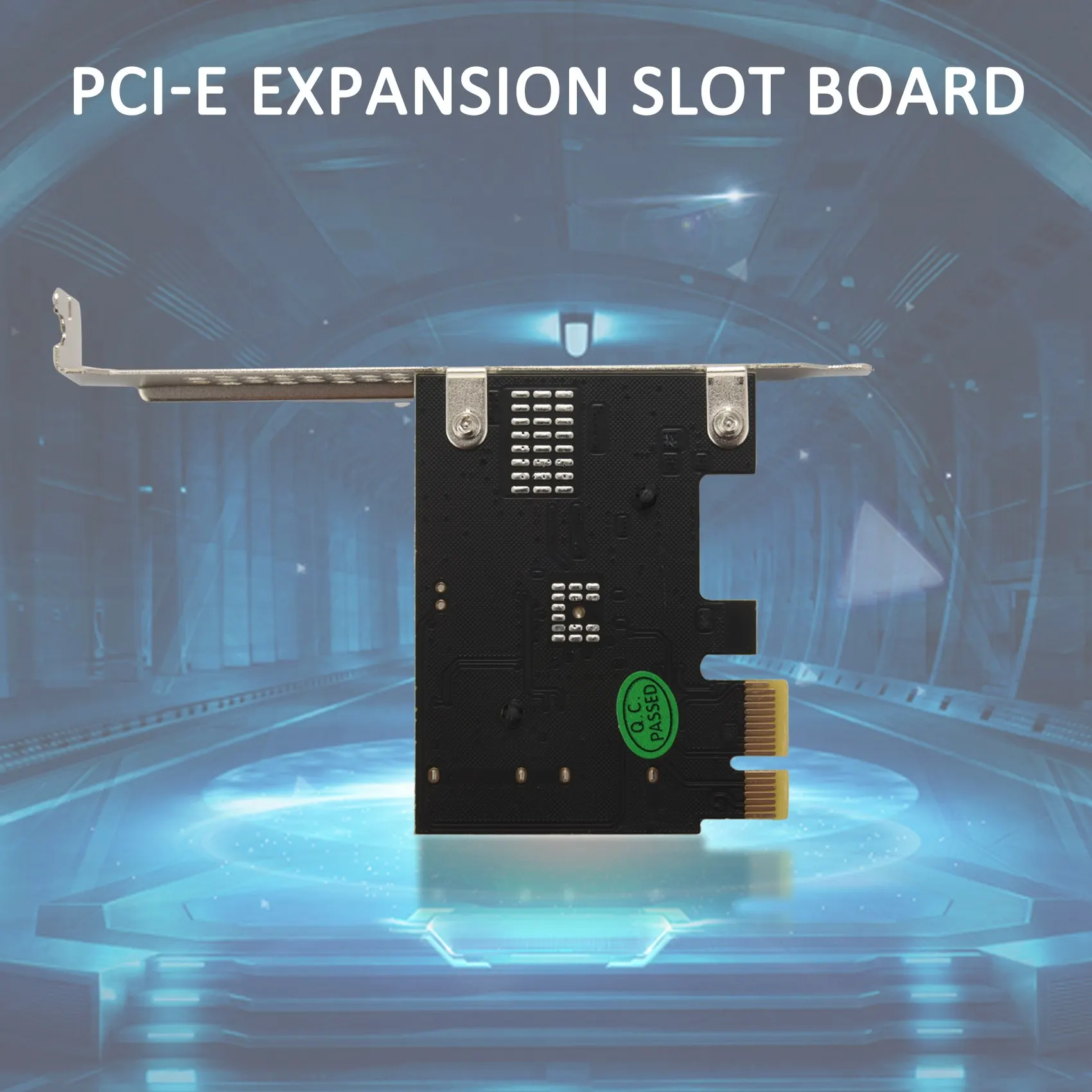 PCI-E To SATA 3.0 Express Riser Card Slot USB PCI-E Expansion Slot Board for Computer Practice Connection Accessories