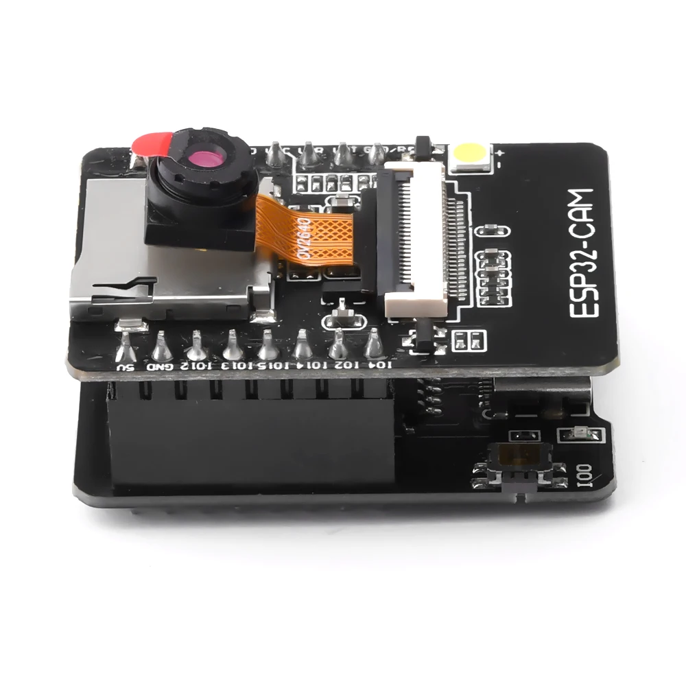 لوحة تطوير ESP32 Cam WiFi Bluetooth مع وحدة كاميرا OV2640 Micro USB إلى المنفذ التسلسلي CH340 Nodemcu لـ Raspberry Pi