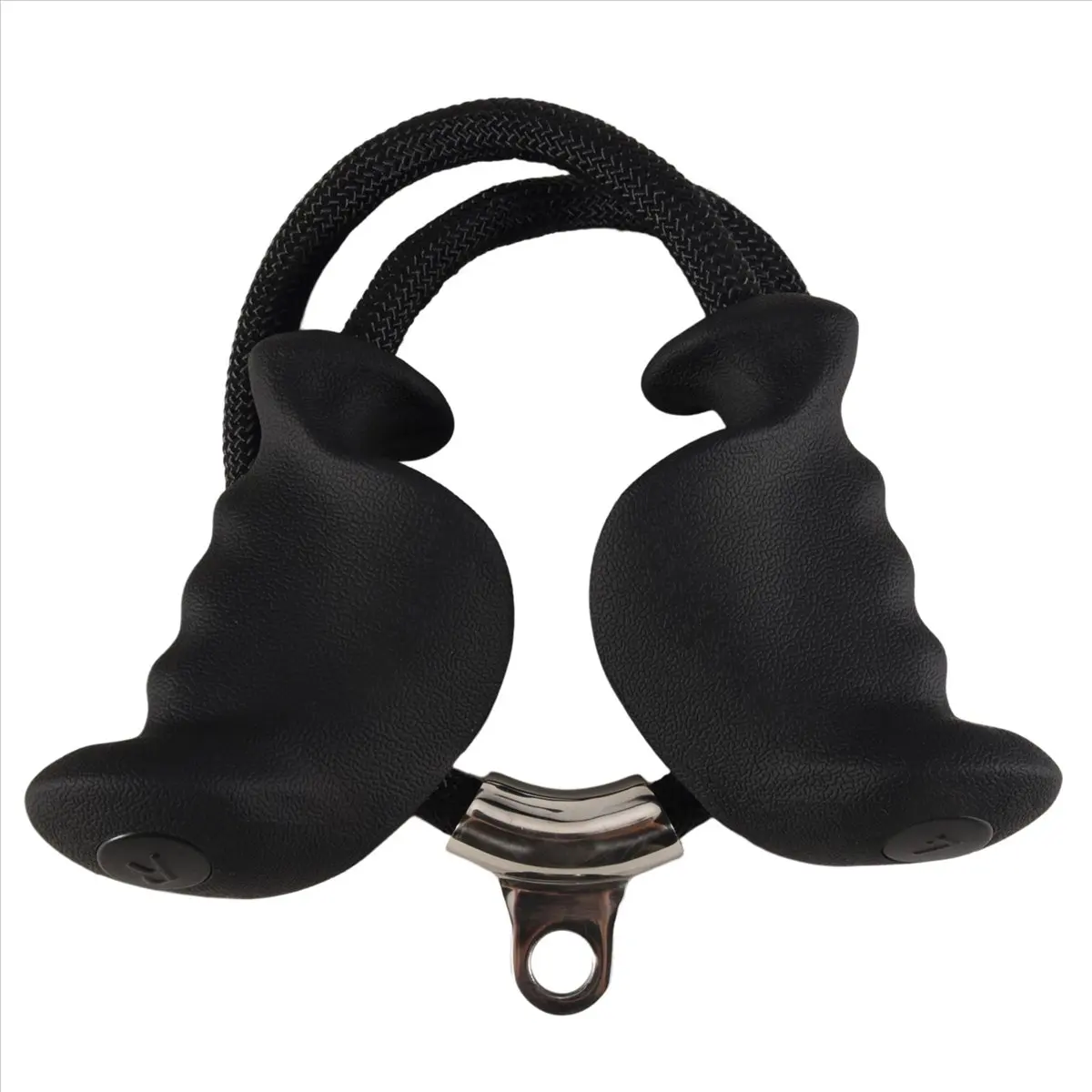【STOCK】Ergonomic Triceps Rope Pull Down with Anti-Slippery Natural Rubber Grip for More Muscle Fibers-Gym Rope for Push Downs