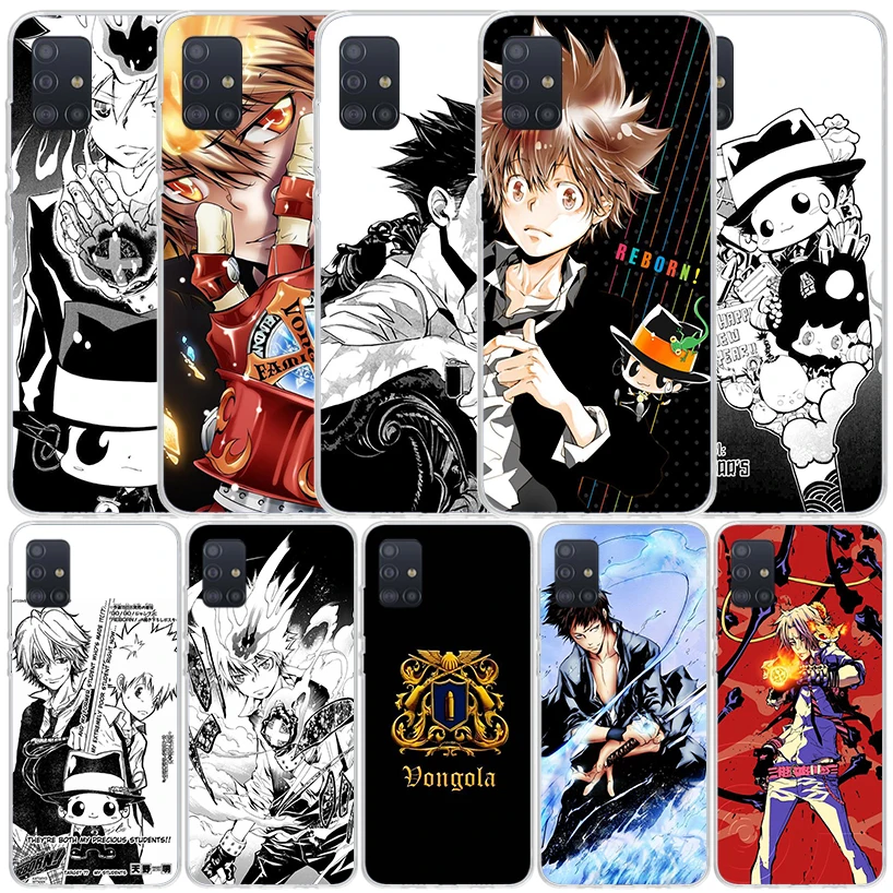 Katekyo Hitman Reborn Phone Case For Samsung Galaxy A51 A50S A41 A40 A31 A30S A21S A20S A20E A11 A10S A71 A70 A6 A7 A8 A9 Plus