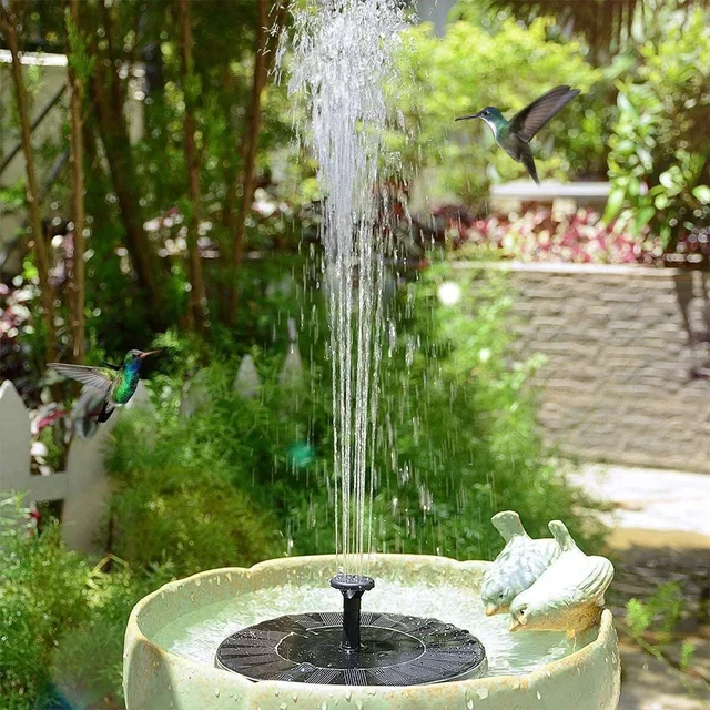 Mini Solar Water Fountain Pool Pond Waterfall Fountain Garden Decoration Outdoor Bird Bath Solar Powered Fountain Floating Water Mini Solar Water Fountain Pool Pond Waterfall Fountain Garden Decoration Outdoor Bird Bath Solar Powered Fountain Floating Water