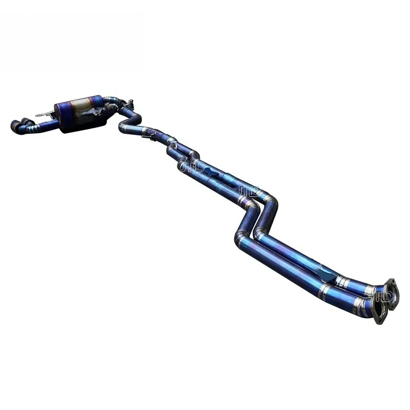 Titanium Alloy Catback Muffler Exhaust System for 2011  E82 1M 3.0 Exhaust Equal Length