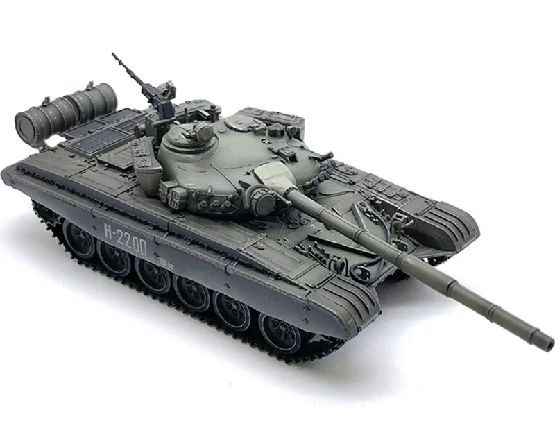 ARTISAN 1:72 Scale Diecast Alloy T72 T-72 Toys Tank Chariot Model Militarized Combat Track Type Classics Adult Souvenir Display