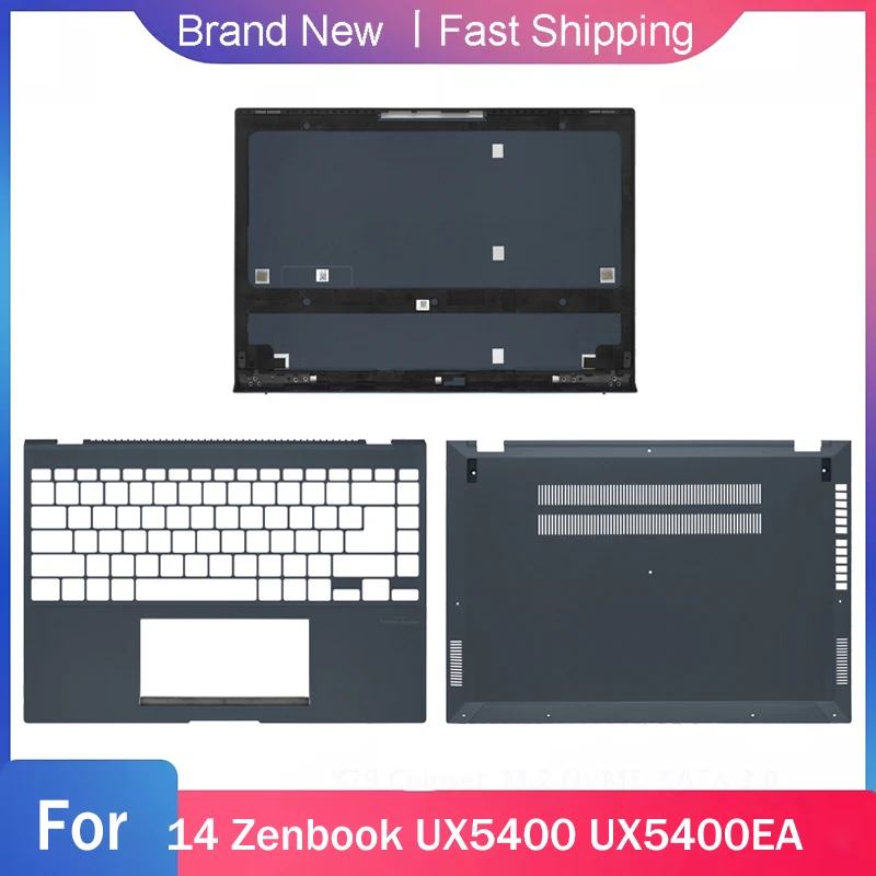 

New Bottom Base Case For ASUS 14 Zenbook UX5400 UX5400EA Series Laptop Accessories LCD Back Top Cover Palmrest Upper A C D Shell