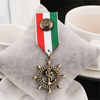 Pin rating small badge men and women\'s medal Harajuku Navy Badge Academy style