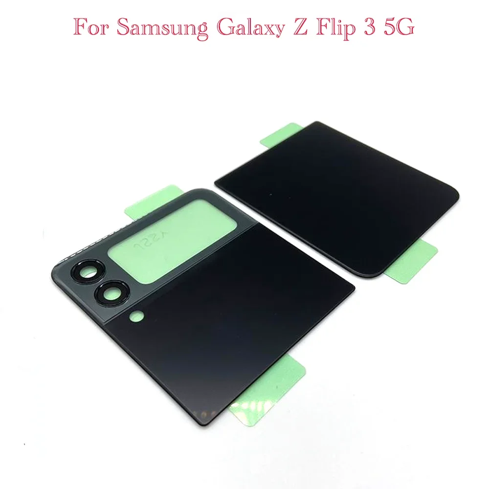 Back Cover Glass Replacement For Samsung Galaxy Z Flip3 F7110 F711U F711B F711N Battery Cover Rear Door Housing Case Back cover