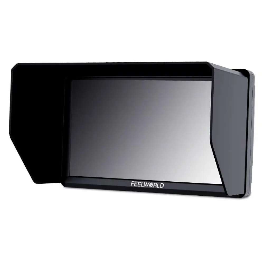 

FEELWORLD S55 6" 1920x1080 Monitor 4K HDMI Input Output DC Out for Mirrorless Cameras 3D LUT 450nit IPS 160° View