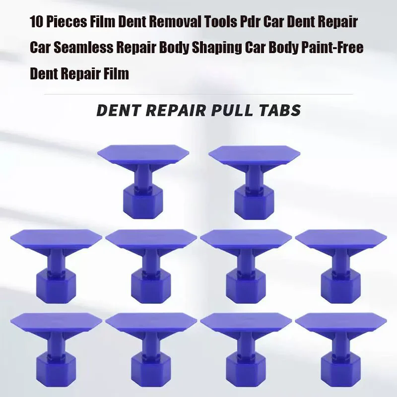 10-компонентная пленка, инструменты для удаления вмятин, Pdr, ремонт вмятин на автомобиле, бесшовный ремонт, коррекция фигуры, пленка для ремонта вмятин без краски