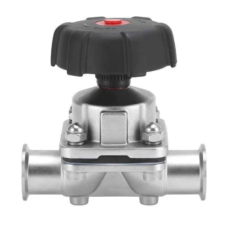 

Мембранный клапан с зажимом из EPDM/PTFE из санитарной нержавеющей стали 316L