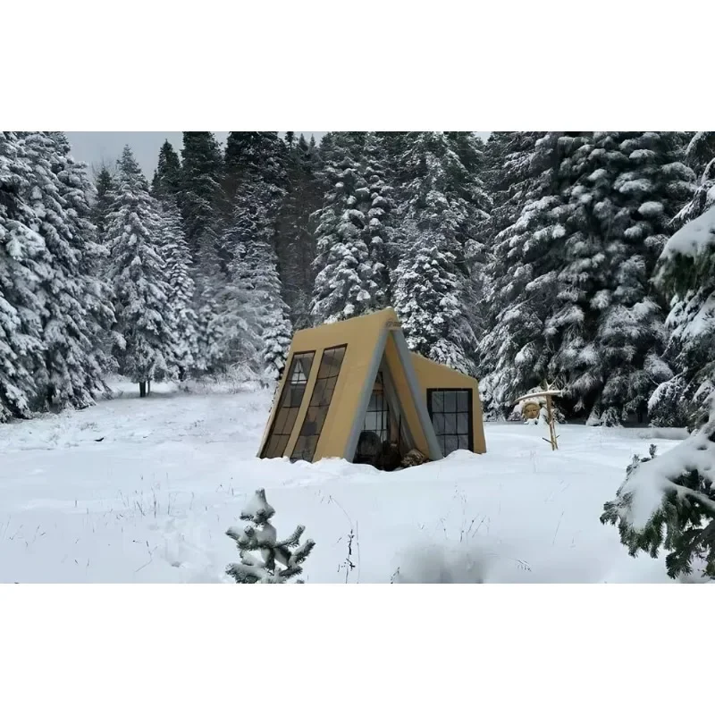 Snow Resistance Outdoor Camping Waterproof Camping Tent Winter Waterproof Easy to Carry for Family