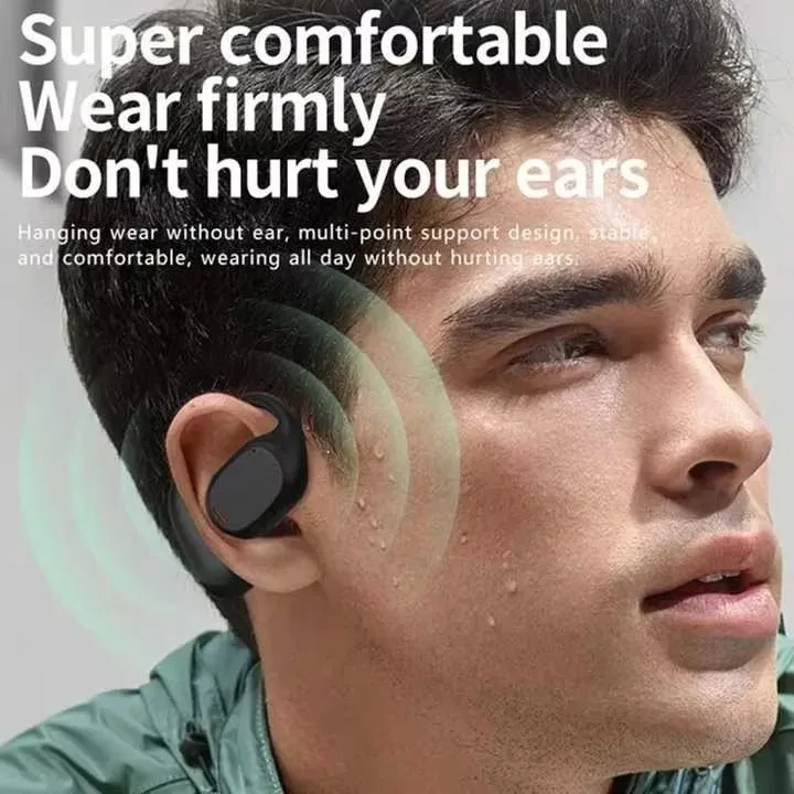GT280 سماعات بلوتوث لاسلكية ذكية توصيل العظام مع سماعات ستيريو Hifi ثلاثية الأبعاد تعمل باللمس للحد من الضوضاء