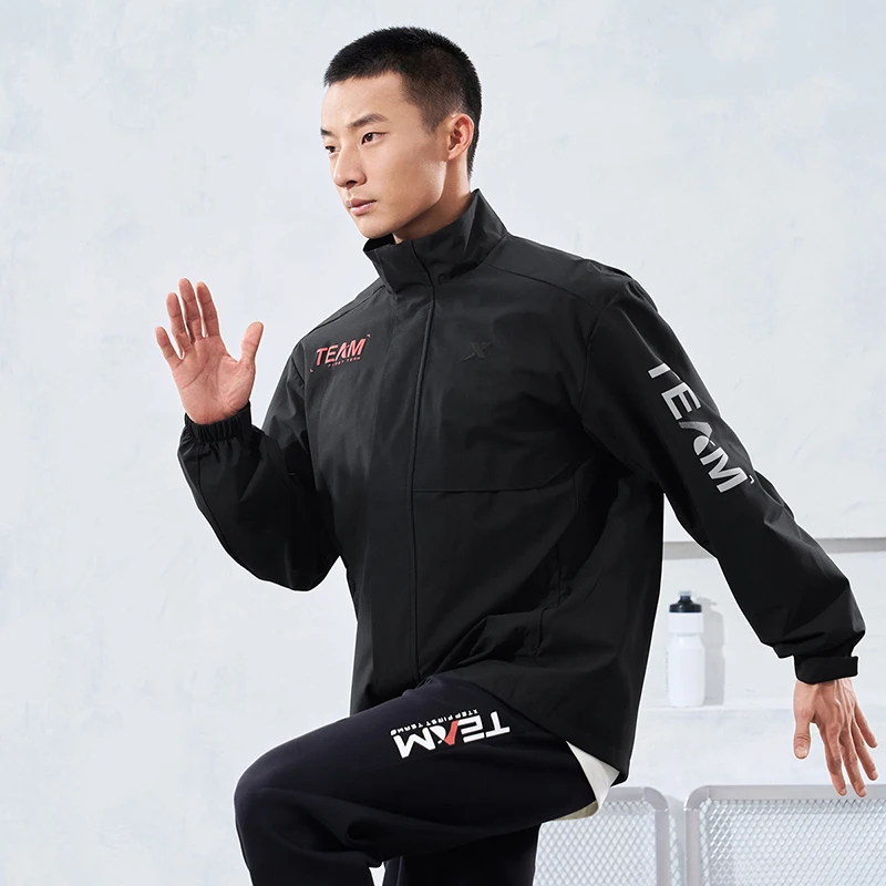 Xtep Windbreaker For Men 2024 Spring Soft Leisure Durability Coat Comfortable Tops 976129150106