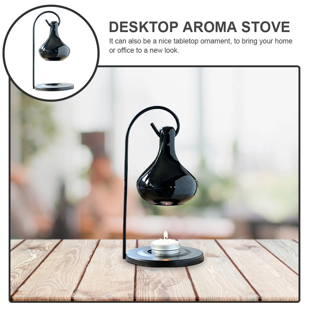 

1Set Sturdy Retro Incense Burner Aroma Stove Relaxing Air Purifier Home Decor Desktop Aromatherapy Holder