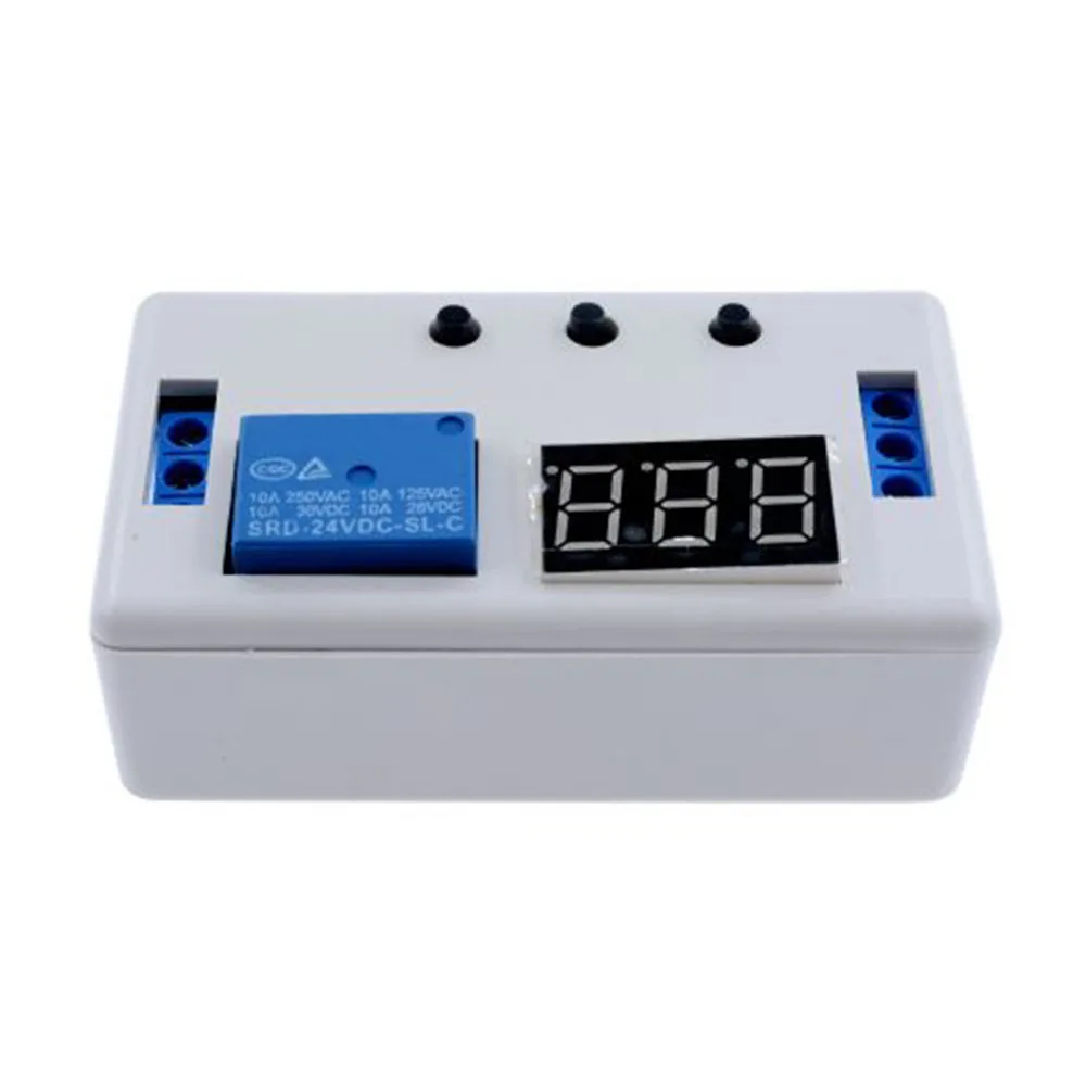 DC 12V 24V LED Digital Display Automation Delay Relay Trigger Time Circuit Timer Control Cycle Adjustable Switch Relay Module.