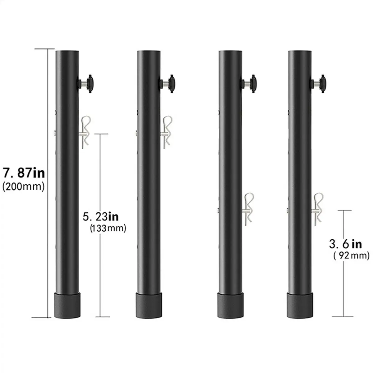 【~ New A88T】Table Leg Extender Table Workbench Height Extender Easy to Install Use Straight Leg Table Leg Extender