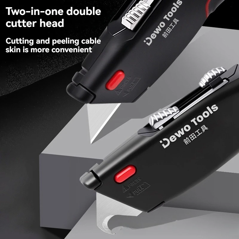 1PC Art Knife Heavy Duty Thickened Paper Wallpaper Cutting Knife Lndustrial Grade Special Cable Stripping Knife