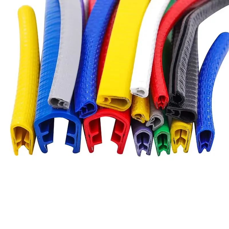 Custom Length PVC Rubber Seal Strip for Car Truck Bus Doors Edge Trim