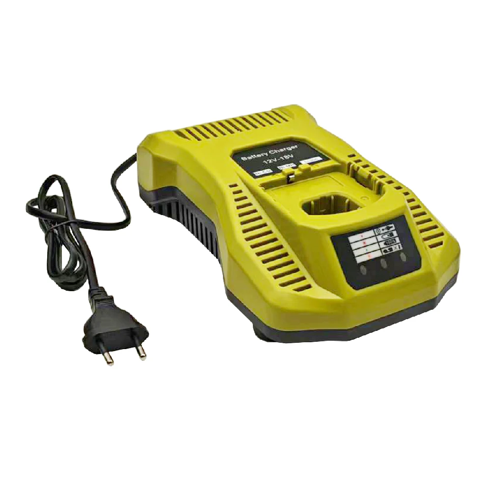 

P117 For Ryobi 12V 14.4V 18V Li-ion Ni-CD Ni-Mh Battery P100 P102 P103 P105 P107 P108 1400670 P118 Lithium ONE+ Serise Charger