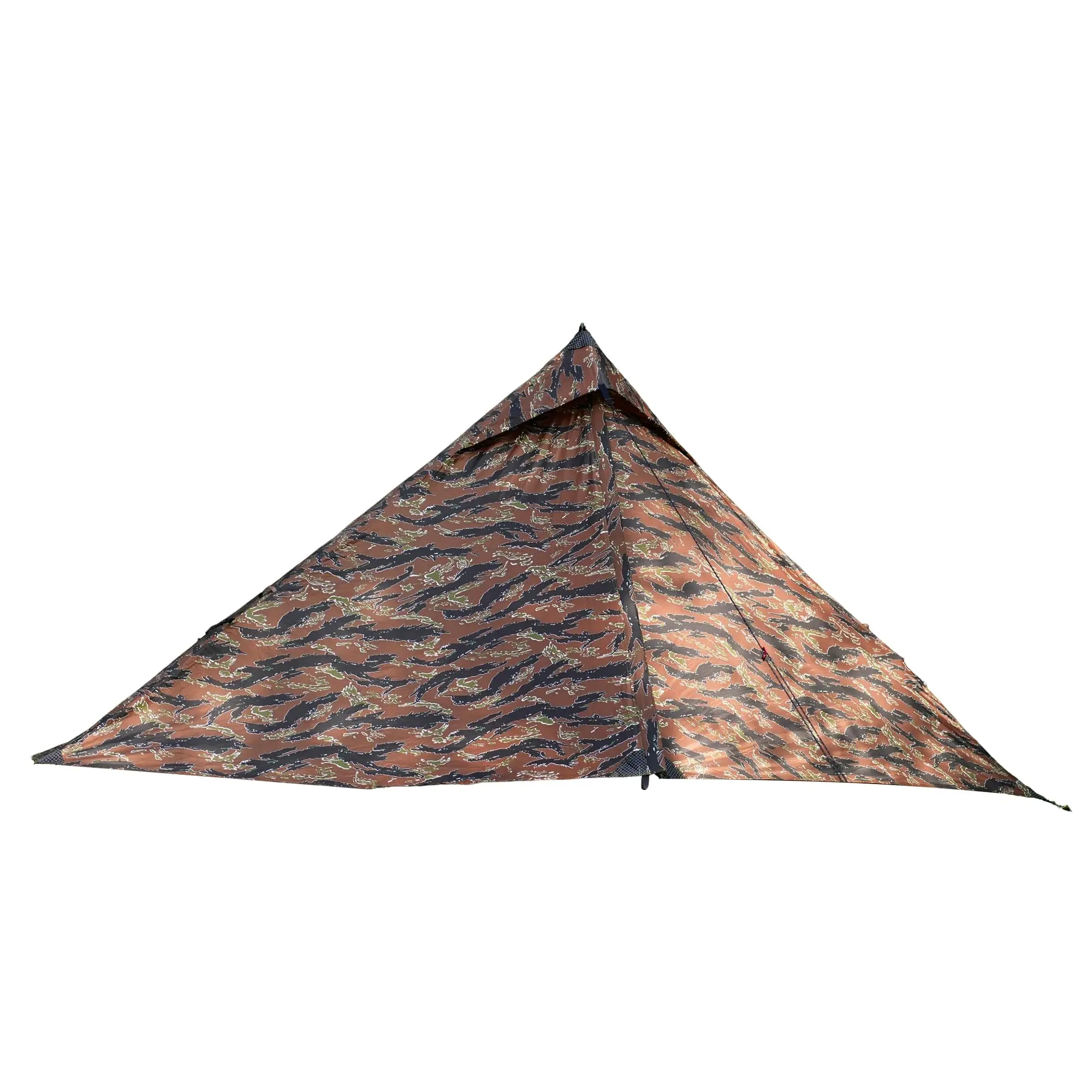 Ultralight 1 Person Pyramid Trekking Tent 940g 20D Nylon PU5000mm Waterproof Fully Taped Seams
