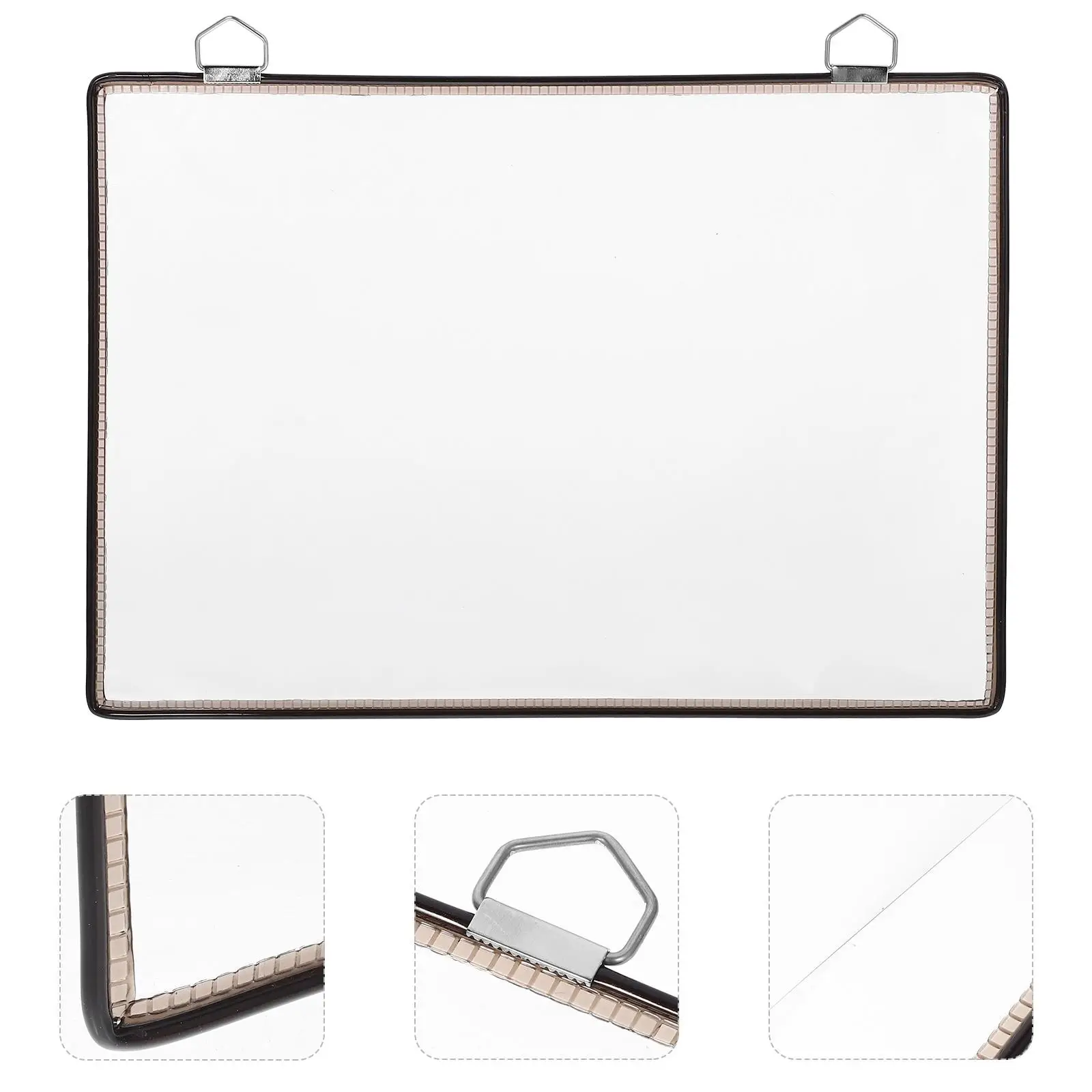 File Bag Storage Box Hanging Folders Letter Size Organizer Wall Desk Document Holder for Office Mail Mounted