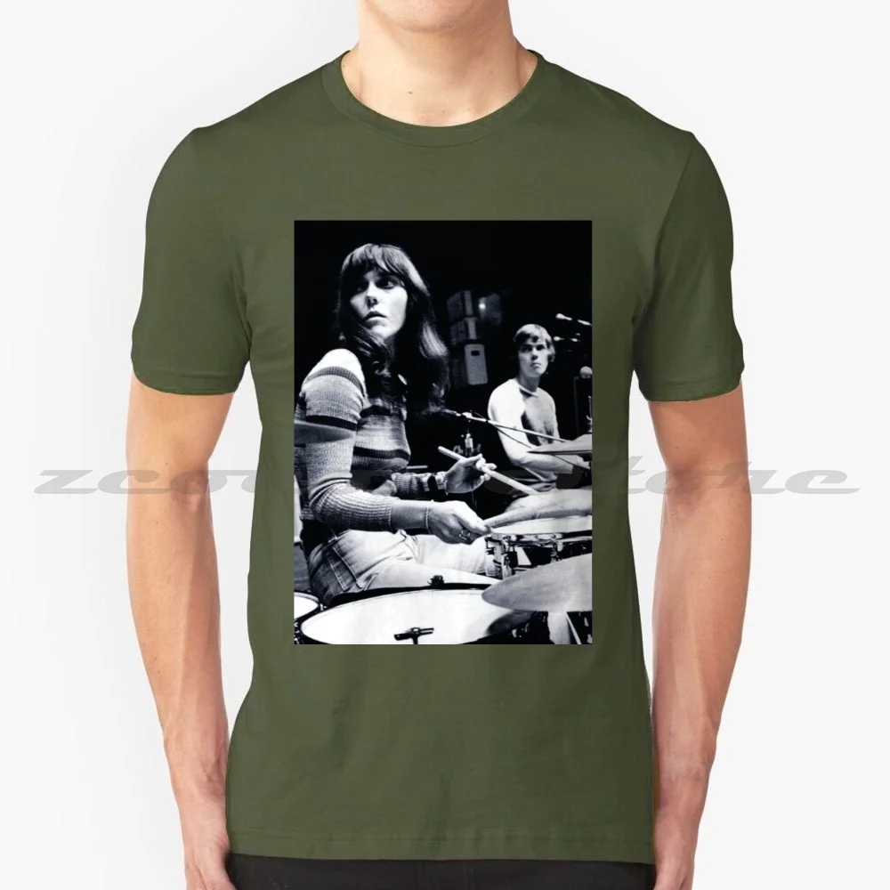 Ok Karen. T-Shirt 100% Cotton Comfortable High-Quality Karen Carpenter Richard Singer Drummer Contralto Musician Harmony 70s