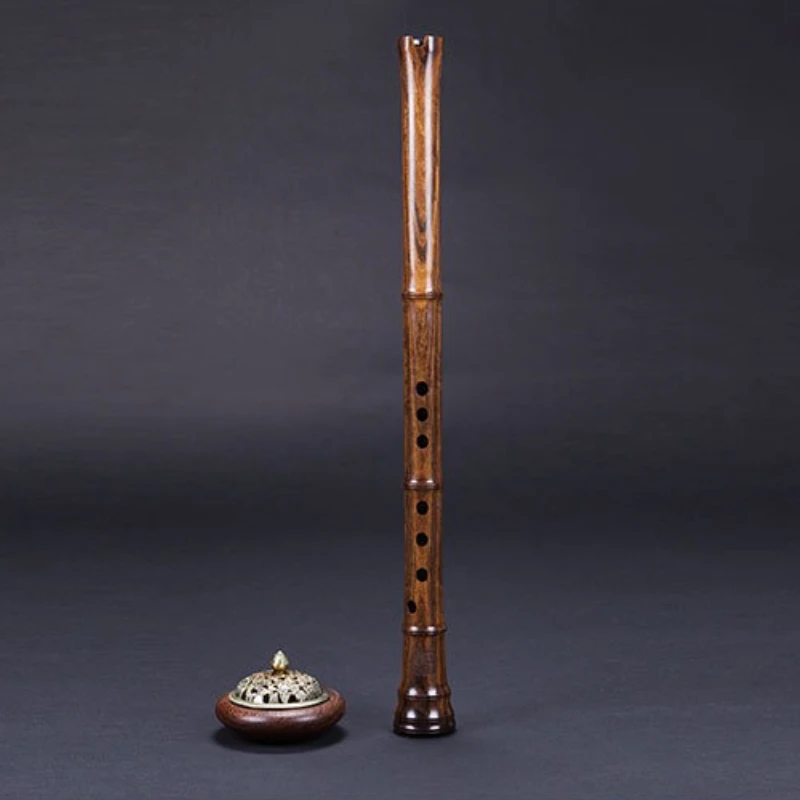 8 Holes Flute G/F Key Redwood Chinese Vertical Short Flute Professional Performance Xiao Traditional Piccolo for Beginners