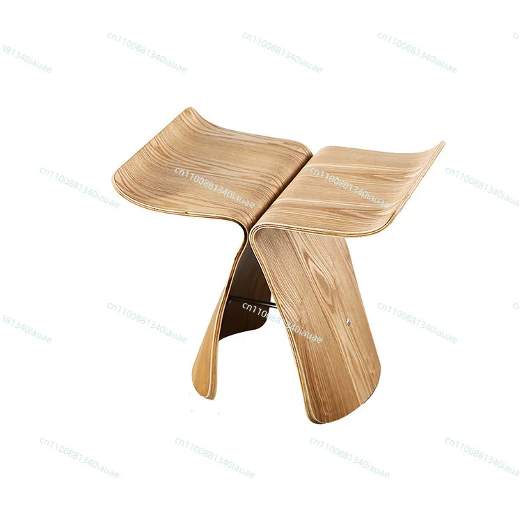 Banc simple japonais à pieds bas Butterfly pour l'amélioration de l'habitat