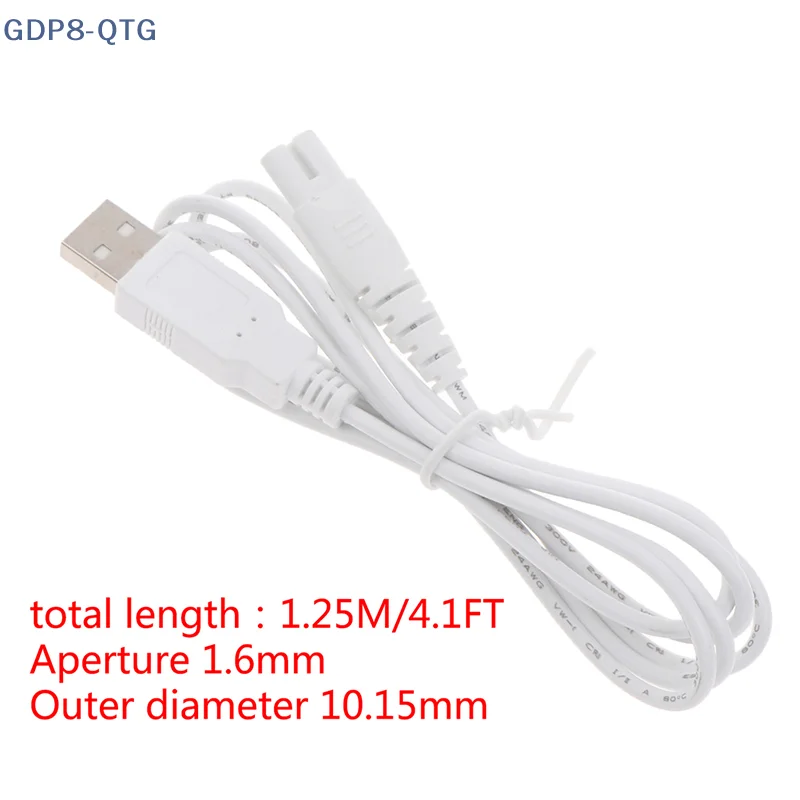 Nuevo 1 unidad de Cable USB, traje de línea de carga HF-5 HF-9 HF-6 irrigador de dientes, hilo Dental