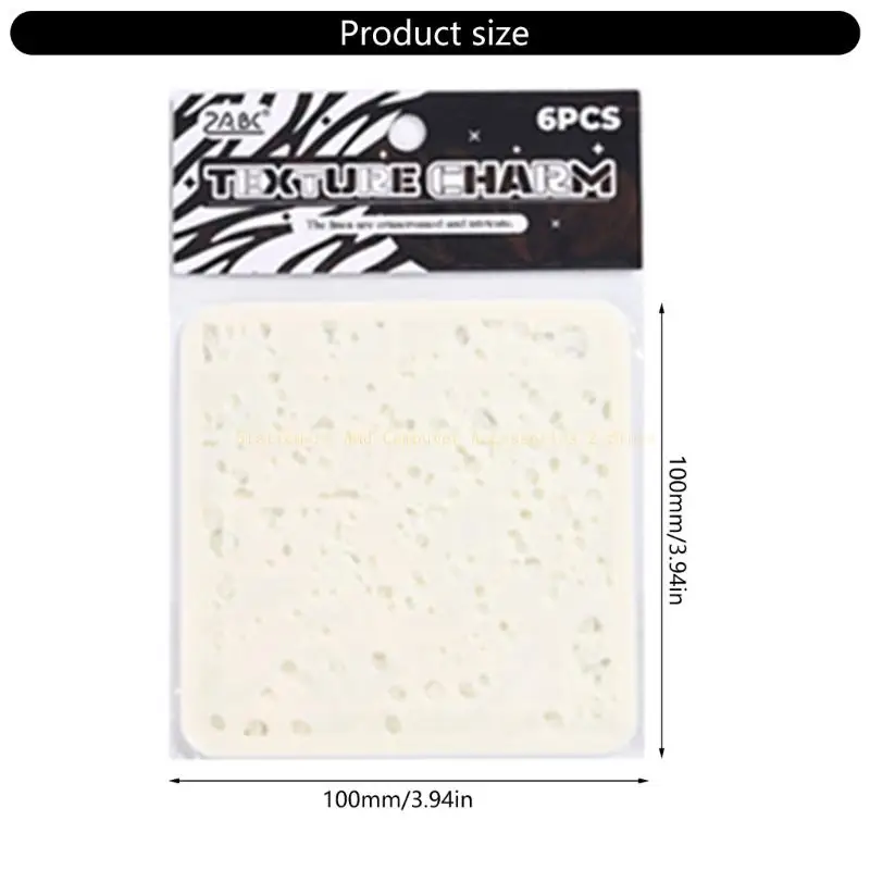 6 PCs estênceis borboleta Flores estênceis estênceis