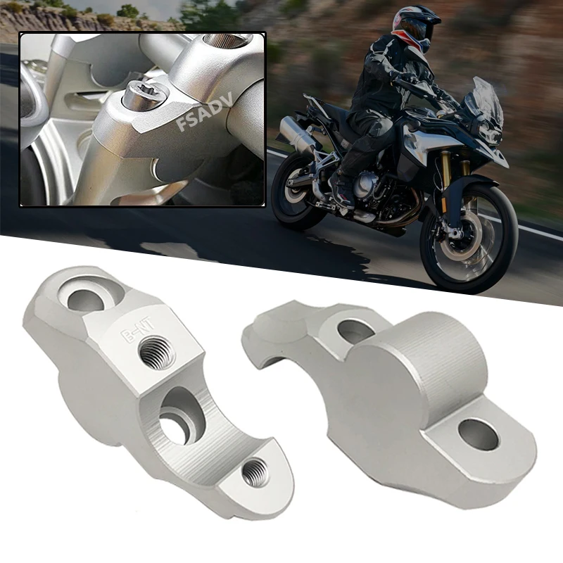 R9T Handlebar Riser For BMW R NINET RNINET R Nine T Pure R9T 2014-2023 2022 Motorcycle Handle bar Clamp Raised Mount Adapter