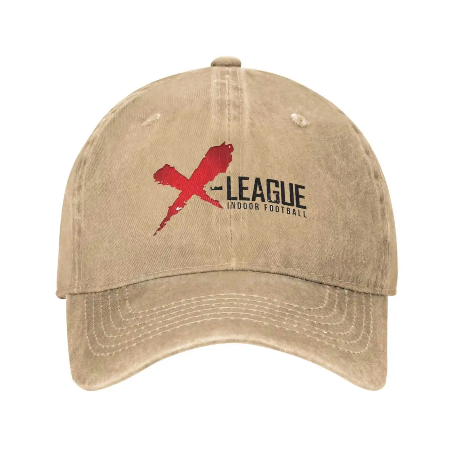 X-League Indoor Football (X-League) Logo Quality Denim cap Knitted hat Baseball cap