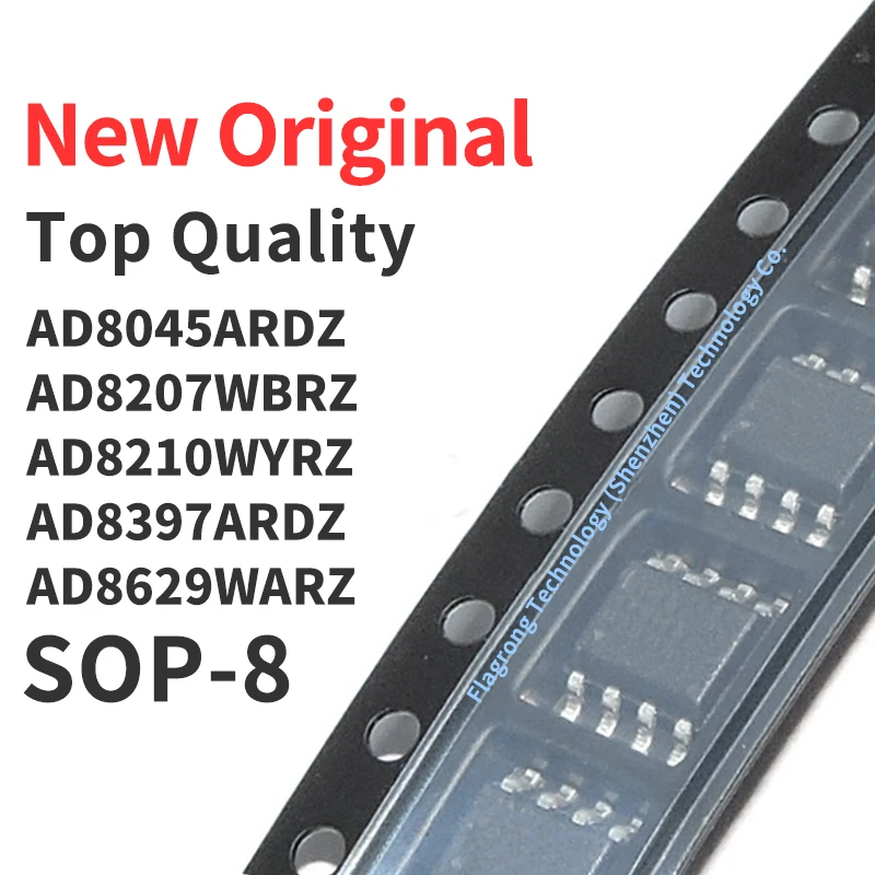 

1 Piece AD8045ARDZ AD8207WBRZ AD8210WYRZ AD8397ARDZ AD8629WARZ SOP-8 Chip IC New Original