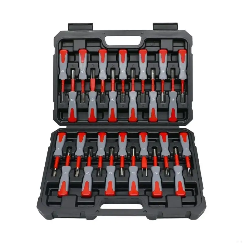 

26Pcs Automotive Terminal Removal Disassembly Tool Suitable For Car Wire Connector Extraction And Electrical Repair H9EE
