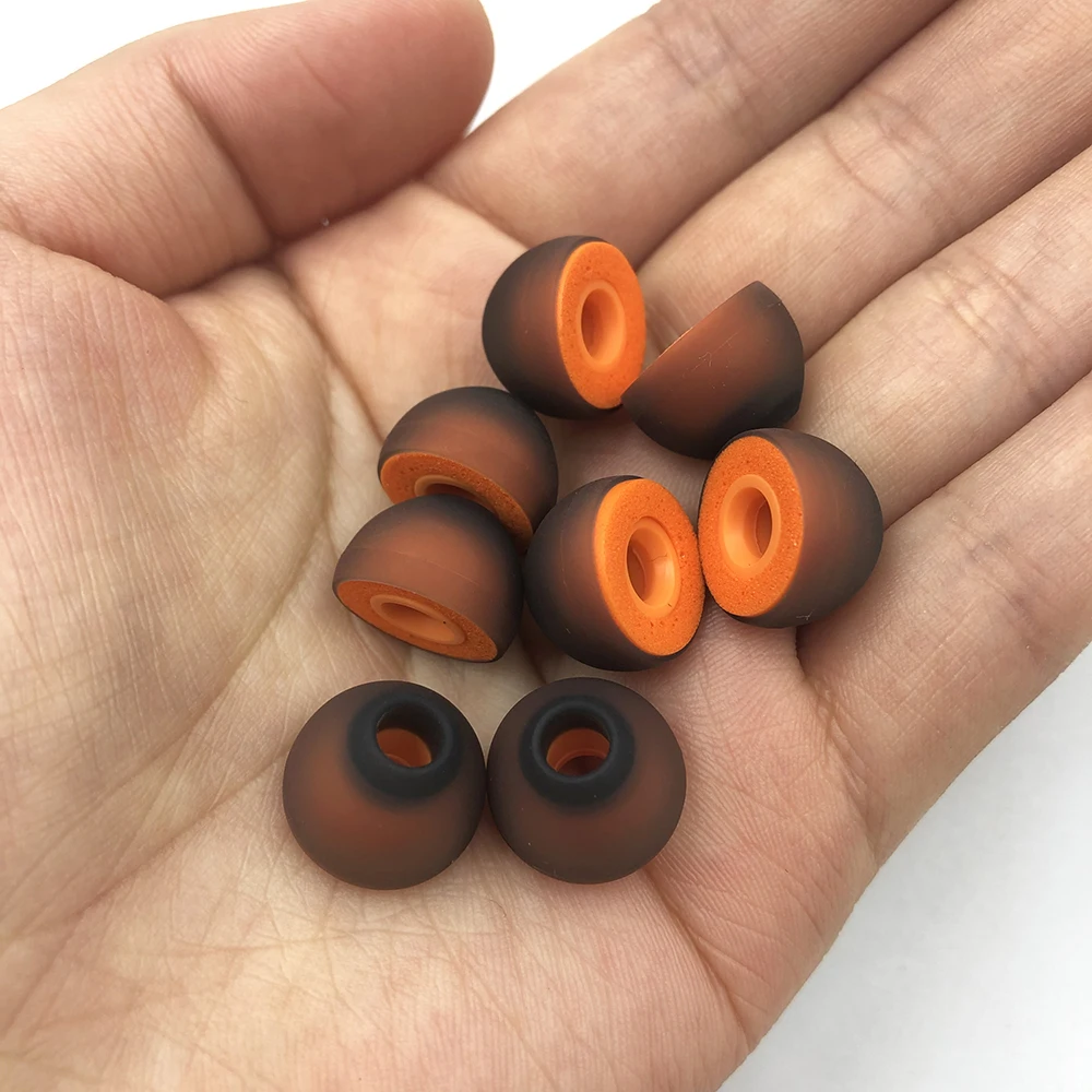 رغوة الذاكرة بطانة للأذن سماعات غطاء من السيليكون داخل الأذن يغطي ياربود نصائح قبعات الأذن سماعات الأذن وسادة لملحقات سماعة الرأس