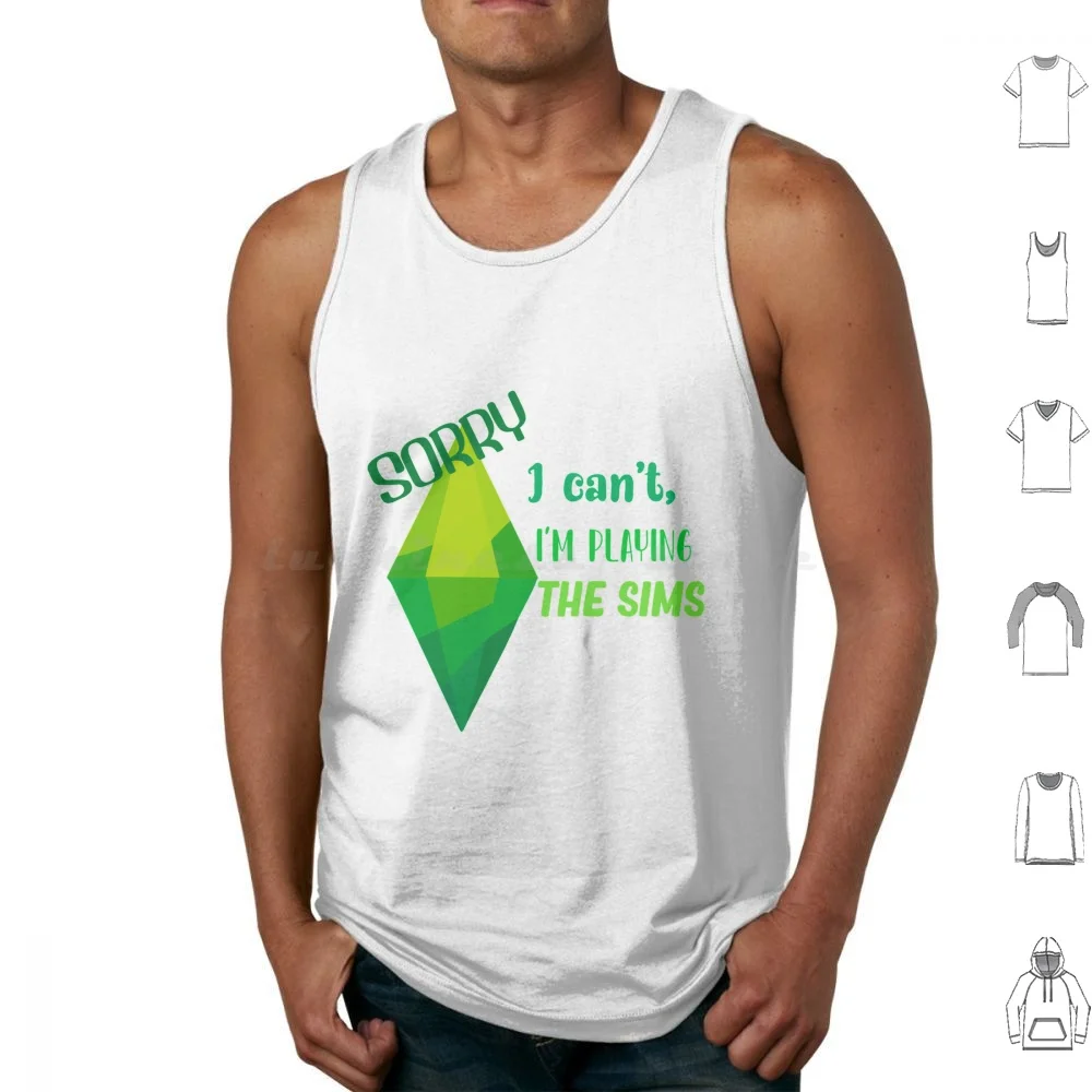 

I’m Playing Games Майки с принтом Хлопок Sims The Sims Sims 4 Plumbob The Sims 4 Sims 3 The Sims 3 игры Sims 2