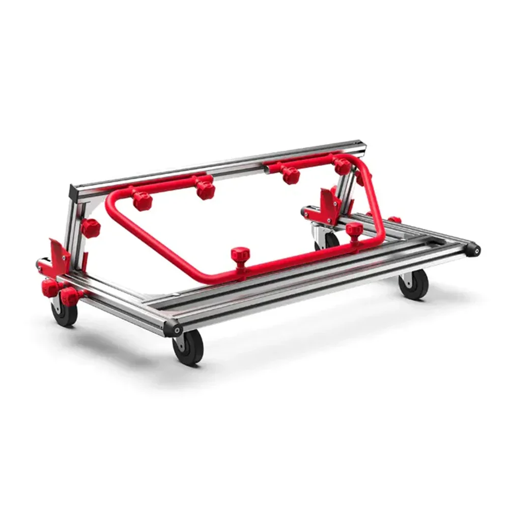 Large Format Tile Slab Carry System Porcelain Ceramic Handling Lifter Tool with Transport Cart