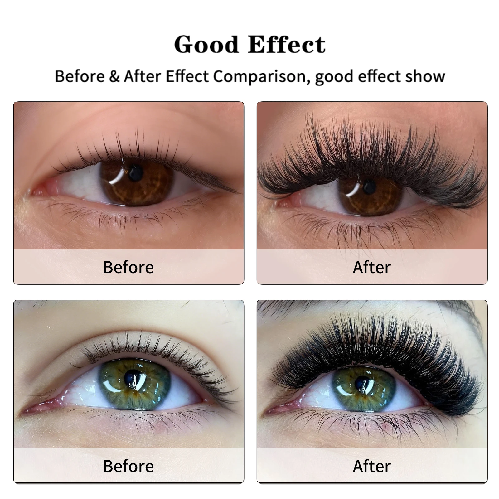 1 pc 0.03-0.20mm C/CC/D/DD Curl Eyelash Extension Thin and Soft Material Volume Lash Individual Eyelashes Premium Fake Lashes