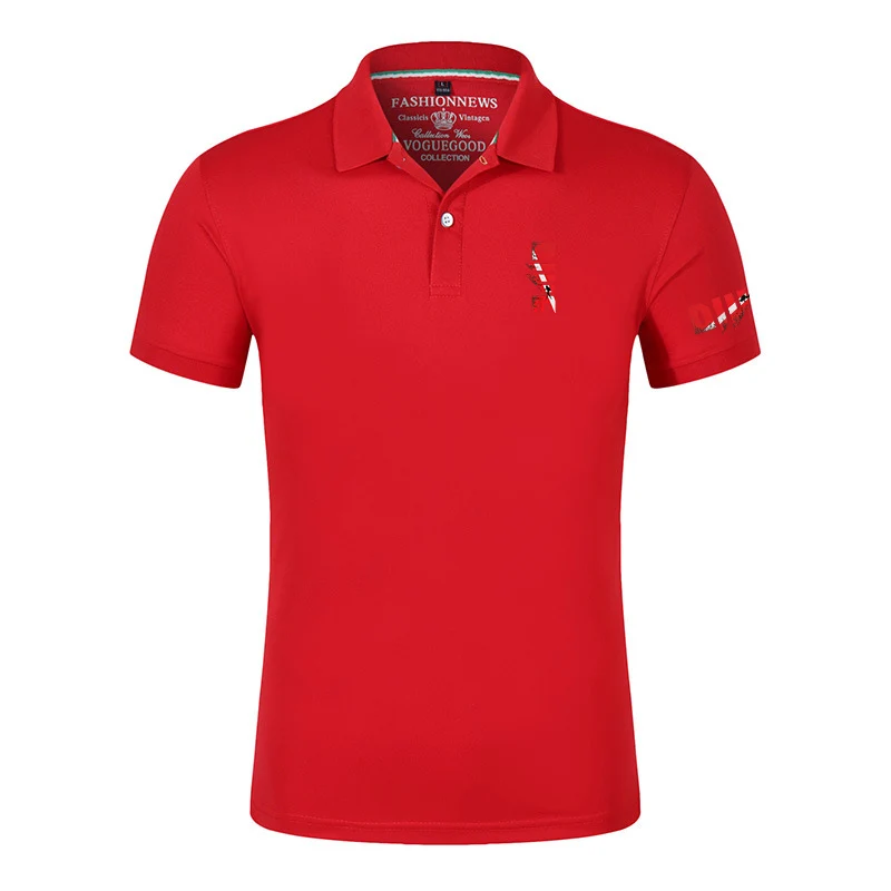 Scuba Diving Diver Down Flag 2025 Men's New Summer Cotton Breathable Polo Shirt Casual Solid Color Slim Fit Fashion Tops - Image 5