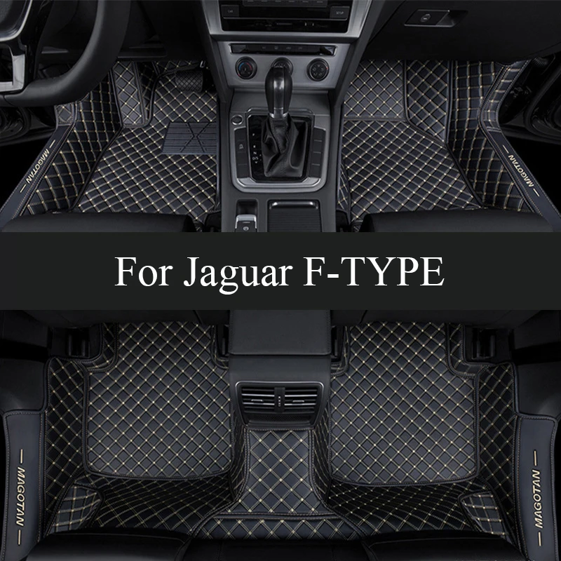 

Car Floor Mats For Jaguar F-TYPE 2024 2023 2022 2021 2020 2019 2018 2017 2016 2015 2014 2013 Carpets Auto Foot Rugs trunk mat