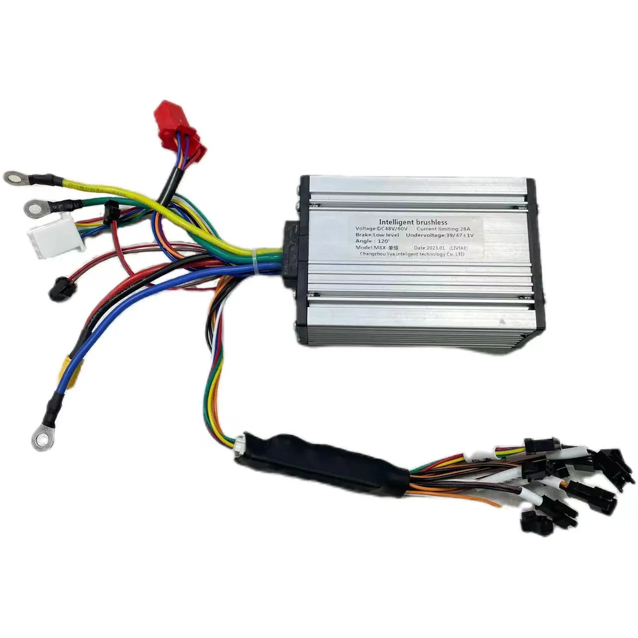 Controller Set 52v60v72v 30A35A45A Escooter Ebike Motorcycle Parts Controller with  Finger Throttle